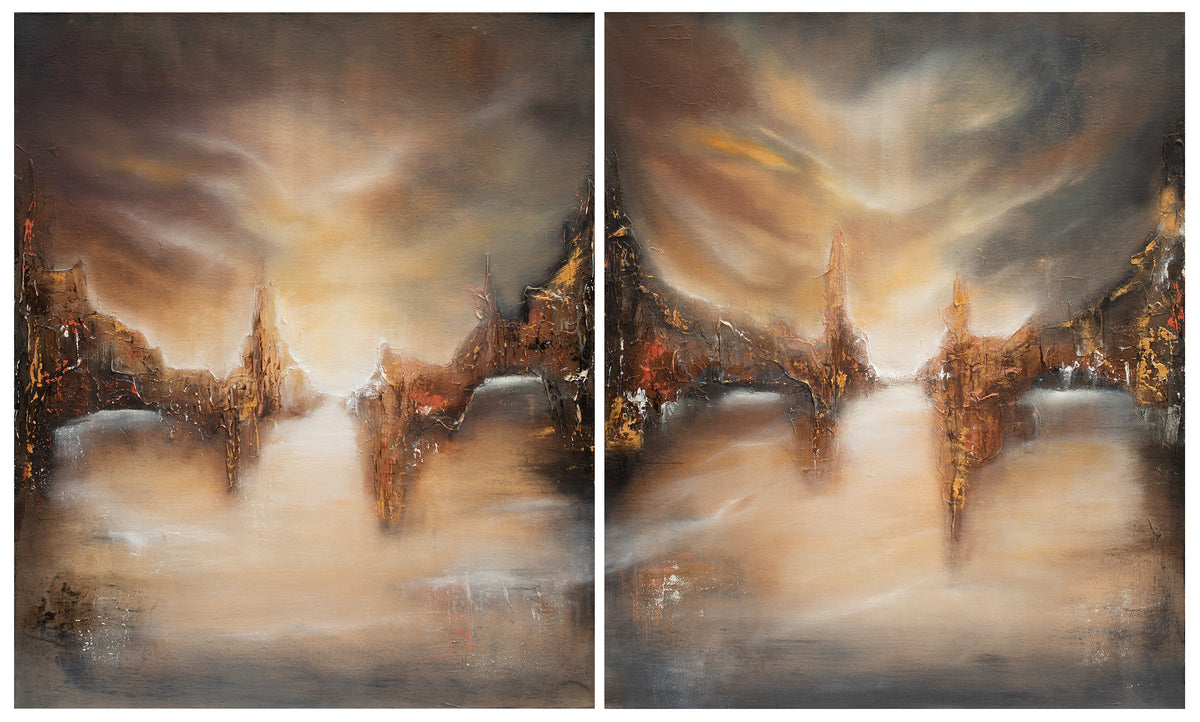 When The Light Meets The Silence- Duo Fine Art Print