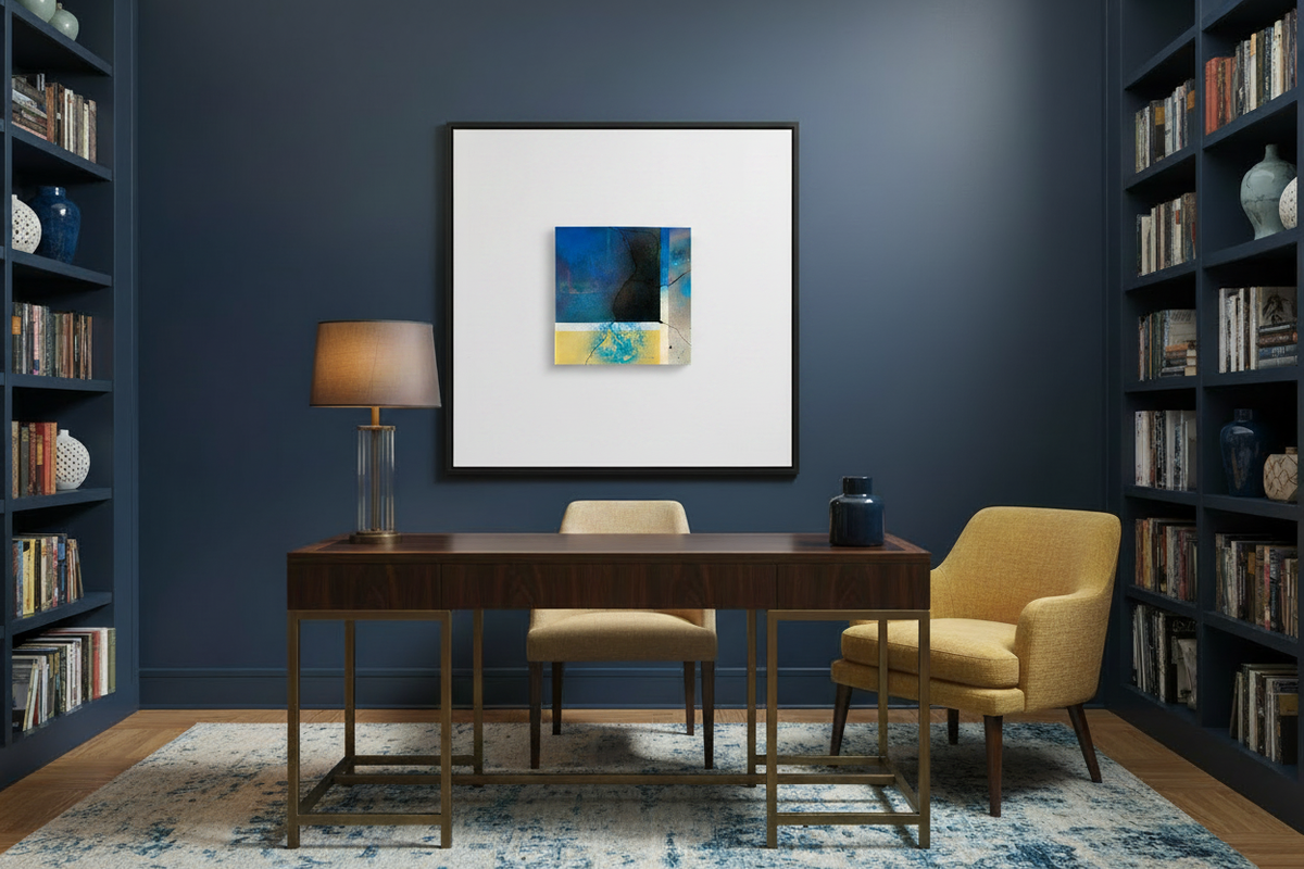 Arana Painting Small in Home Office