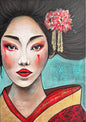 Asian Flavour- 42x30cm Original Acrylic Painting on Canvas