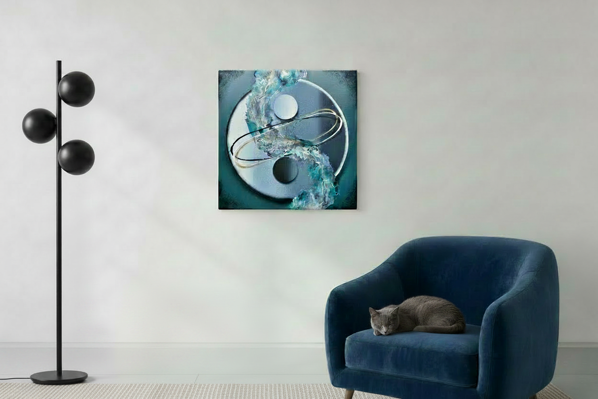 Balance Painting with Rug