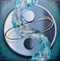 Balance-50x50cm Original Acrylic Painting on Canvas.