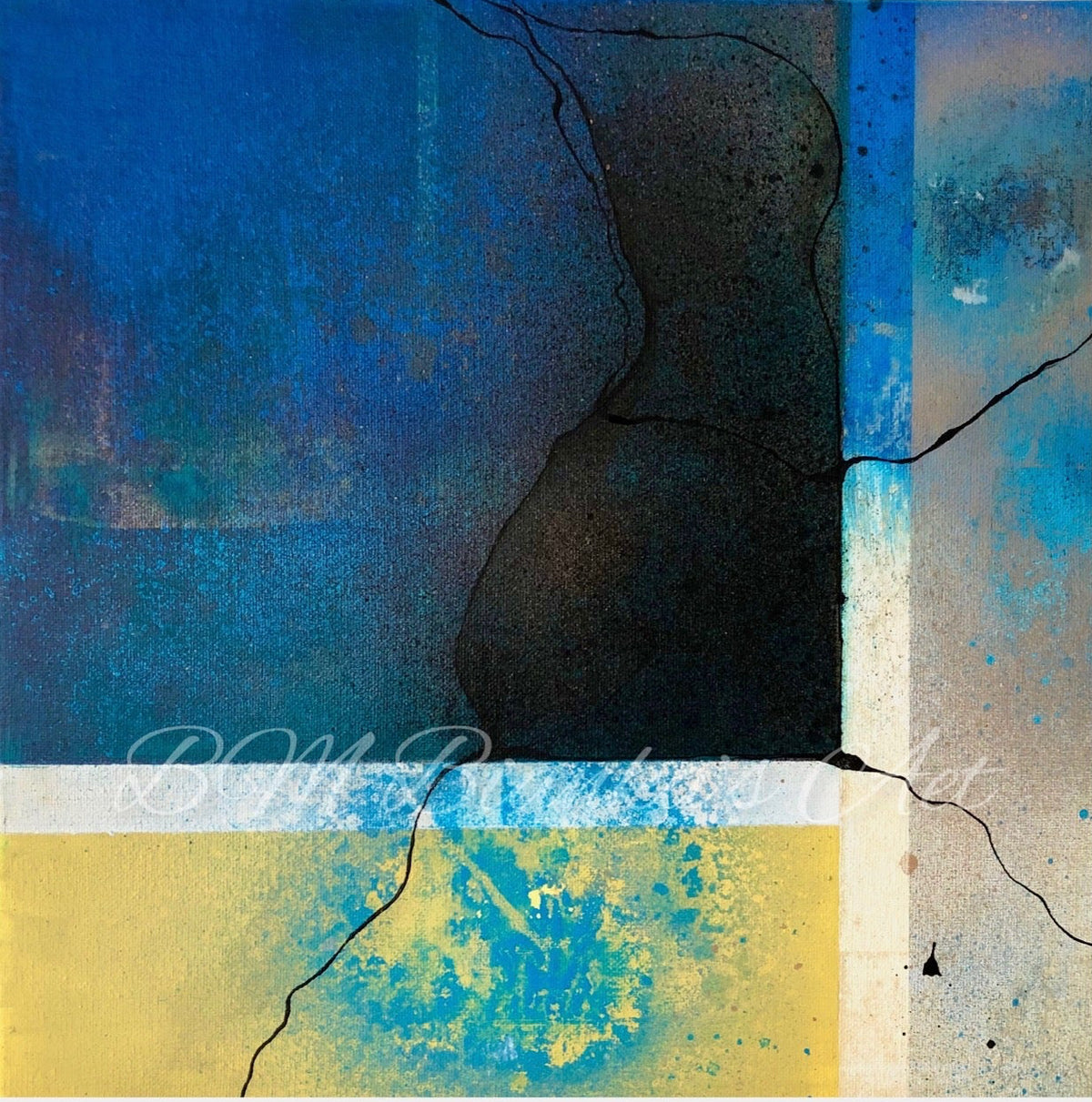 Arana-35x35cm Original Acrylic Painting on Canvas