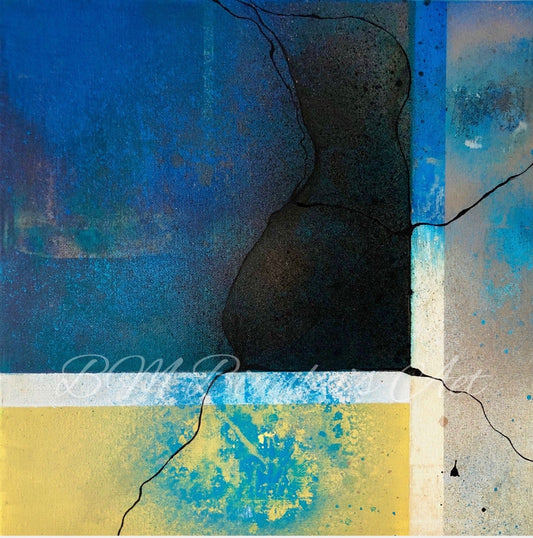Arana-35x35cm Original Acrylic Painting on Canvas