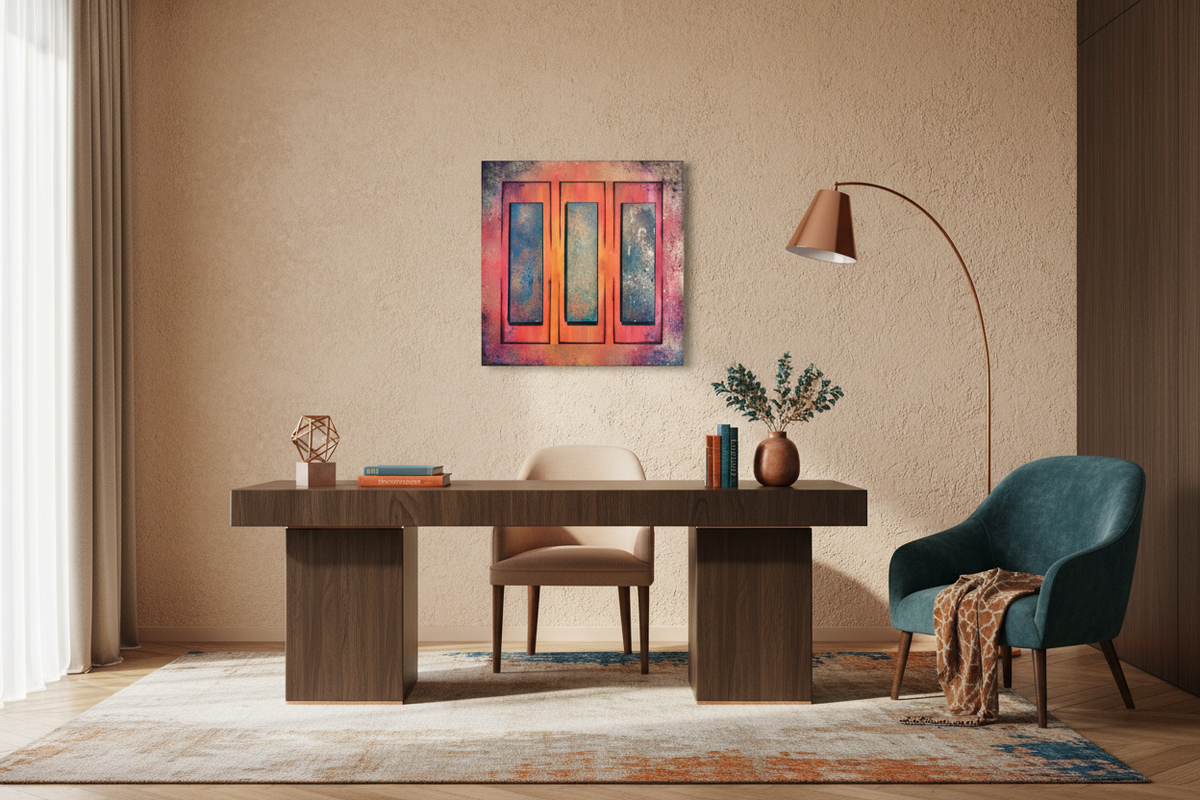 Rusty Painting in Office Space