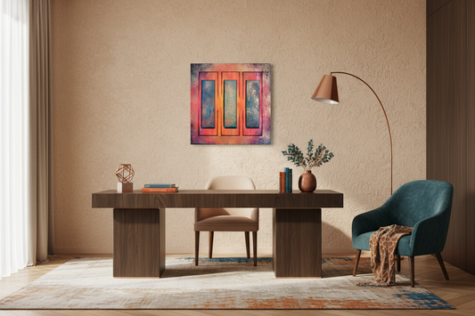 Rusty Painting in Office Space